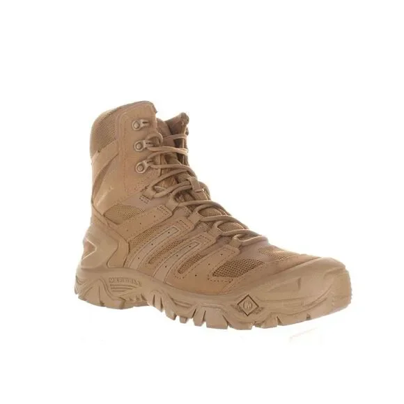 Merrell Mens Strongfield Tactical 8 Brown Combat Boots Size 10.5 Medium (D, M) - Picture 2 of 4